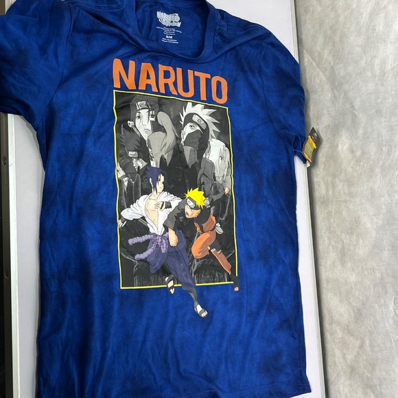 NWT Mens Size M Naruto Blue Graphic T-Shirt - Picture 9 of 9